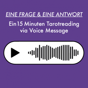 Eine Frage & Eine Antwort