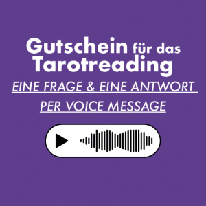 Gutschein Tarotreading 15 Min