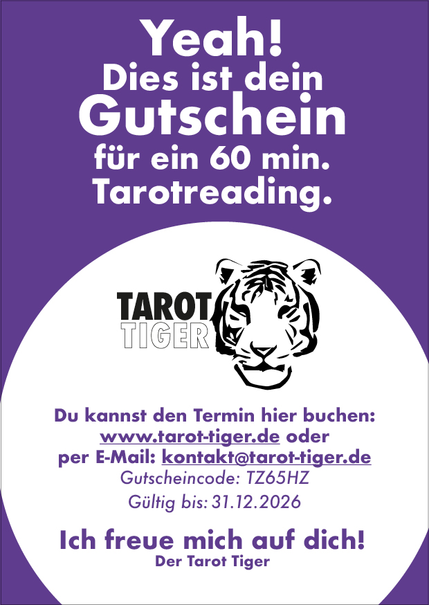 Gutschein Tarotreading 60 Min – Bild 2