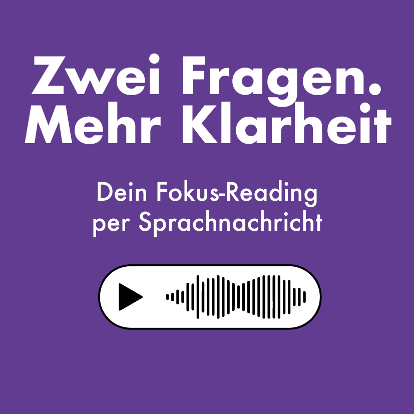 Zwei Fragen. Mehr Klarheit.